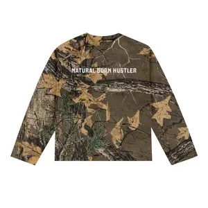 NBH Crop Sweatshirt - Camo