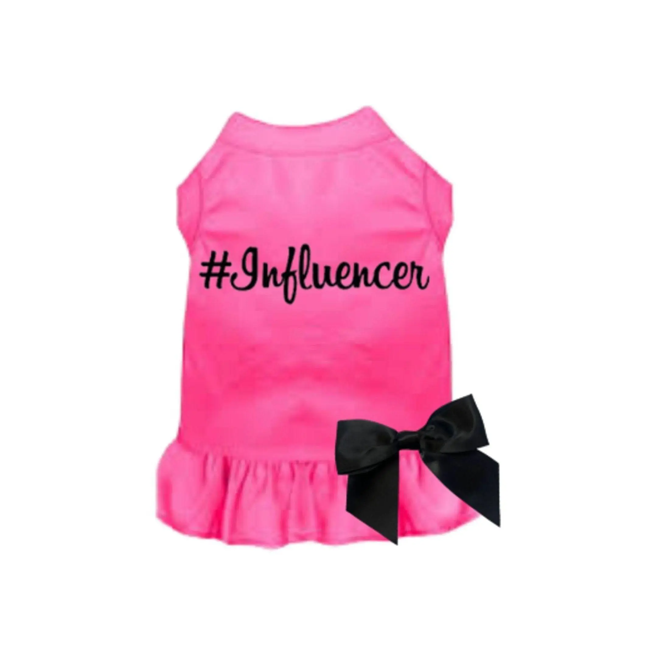 Dog Dress InstaFamous Influencer - Stylish Pet Outfit for Social Media, Po Shoots - Cute Puppy Clothes, Summer Dresses for Small Dogs