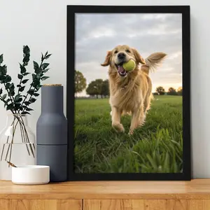 Custom Personalized Portrait Friends PetsWedding Anniversary EngagementPresent Canvas Prints   Picture Image Prints WallHanging Decor Pet