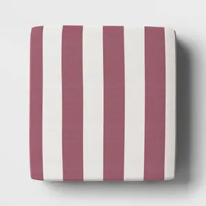 24"x22" Cabana Stripe Outdoor Deep Seat Cushion Red - Threshold