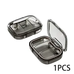 Portable Medicine Box, 7-Day Weekly Pill Organizer for Home Office Travel, Food Storage & Sealed Protection, Medical Healthcare Use