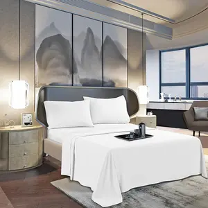 California King Flat Sheet - Hotel Luxury 1800 Premier Cooling Bedding Sheet - Softest Sheets - Wrinkle, Fade, Stain Resistant - 1 Single Top Flat Sheet, Cali King, White