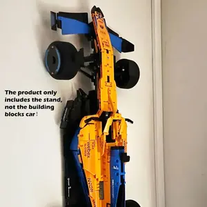 Racing Model Wall Mount Stand for F1 Speed Champion Series 42141, Home Decor Accessory, Display Base, Ideal for Racing Fans