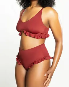 High Waist Bikini Bottom for Swim and Pole Dance