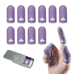 Breathable Gaming Finger Sleeves, Glass Fiber Material, Comfortable Precision, 24-Hour Durability, Mobile Phone Gaming Gloves, Pubg, Gaming Accessories