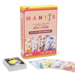 Mantis Card Game for Kids & Adults - Easy-to-Learn Fun Classic Matching Game with Steal or Score Rules - New Gameplay Now Available