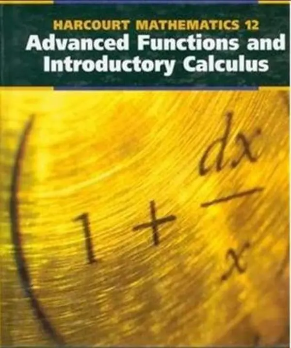 USED-Harcourt Advanced Functions and Introductory Calculus by unknown (Hardcover)