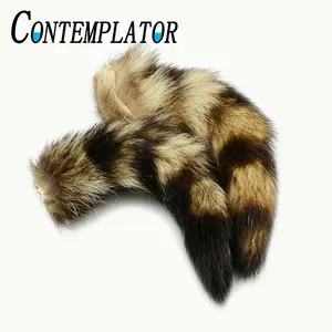 1pc Fly Tying Synthetic Materials, Artificial Faux Fluffy Fur Streamers Nymph Flies, DIY Material for Trout, Steelhead & Salmon Flies 20-30cm(7.87-11.81inch)