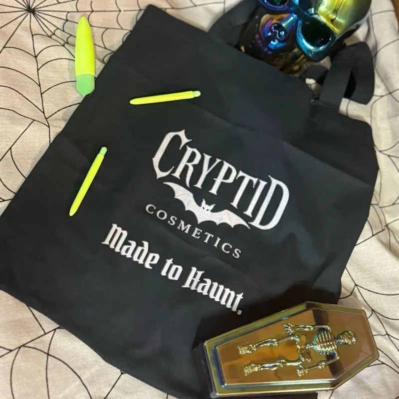 Cryptid Cosmetics “Made to Haunt” Tote bag