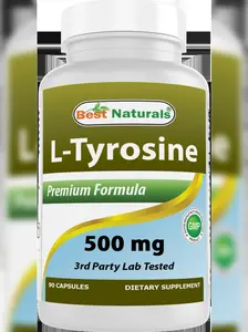 Best Naturals L-Tyrosine 500 mg 90 Capsules