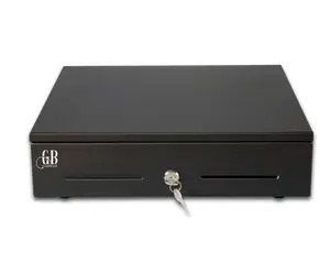 GoldBrush 16" Cash Drawer for POS Systems with 3 Unlocking Modes and RJ11/RJ12