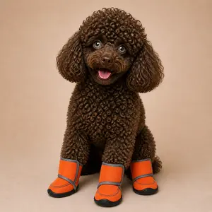 4Pcs/Set Waterproof Winter Pet Dog Shoes 7 SIZE Dog's Boots Cotton Non Slip XS XL For ChiHuaHua Puppy Shoes