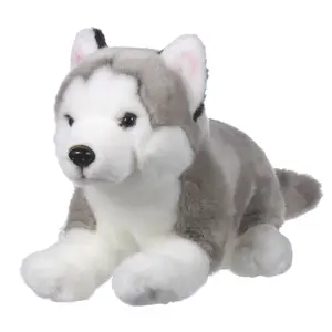 Gtadqiu - ESSA Dog Stuffed Animal for Boys and Girls, 15 Inch Cute Siberian Husky Plushies, Toy Animals Dog Plush, Soft Puppy Plushie, Plush Toys Gifts for Kids, Birthday, Chiristmas Gift Stocking Stuffer