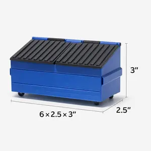 Mini Dumpster Desktop Bin – Cute Organizer for Office & Home