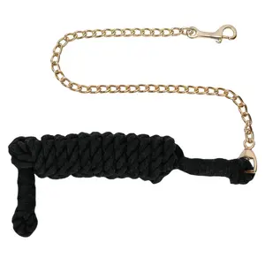 Schneiders 10 Cotton Lead Rope with Chain