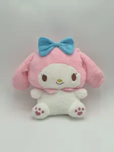 My Melody plush plain backpack