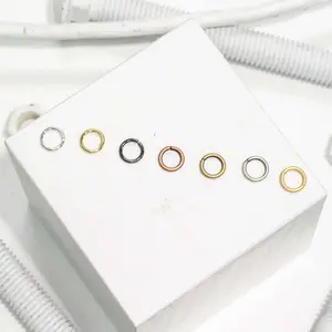 10mm Jump Connector Rings – XL Size – 15 Gauge Wire – Multiple Colors – Sold in 25 Gram Packs (Approx. 79pcs) – JR/10