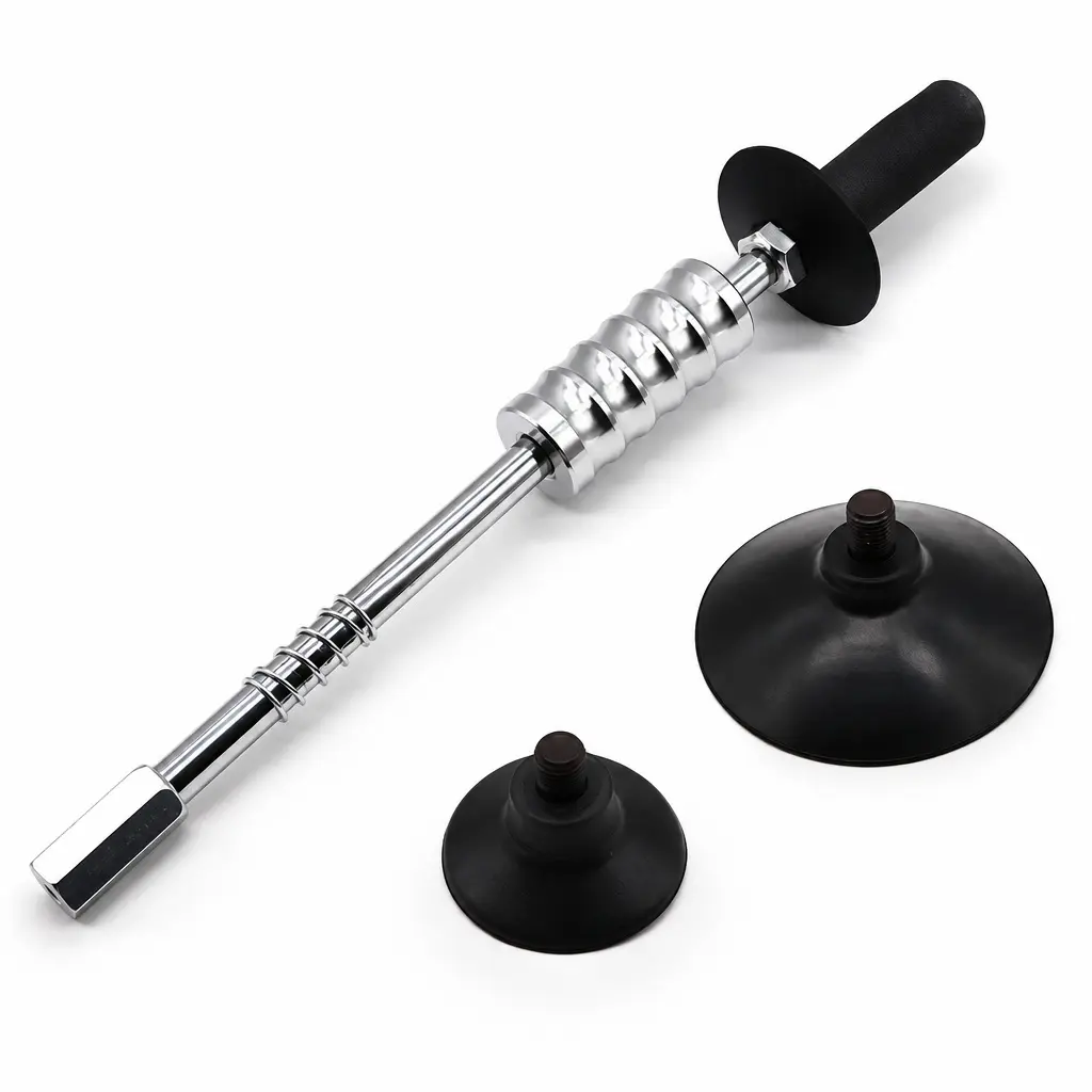 Large Suction Cup Pull Hammer Car Dent Repair Puller Depression Repair Paintless Sliding Hammer Vacuum Suction Cup Pit Flat Puller Car Body Leveling Tool