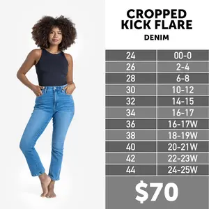 LuLaRoe Kick Flare Jeans - Mystery Wash