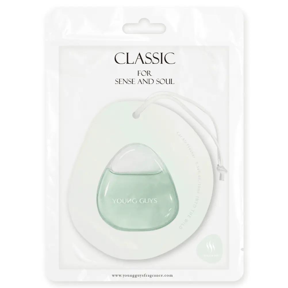 YOUNG GUYS Car Air Freshener Diffuser - "Whispering Woods" Scent, Flameless Aroma for Home & Car, Long-Lasting Fragrance, 10ml