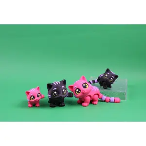 Spooky Season Special – Cheshire Kitty in Black & Purple