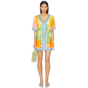 Maaji Solar Bliss Enjolia Cover Up in Open Yellow