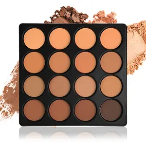 16-Tone Contour & Concealer Palette | Medium to Deep Shades | Matte, Waterproof & Oil-Control  Create a Natural 3D Sculpt
