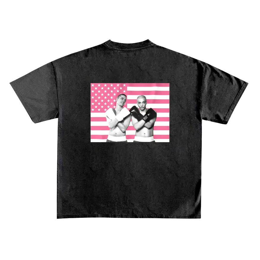 Slushy Noobz American Flag Shirt Hamzah The Fantastic Noobs Unisex Heavy Cotton Tee Casual Fabric