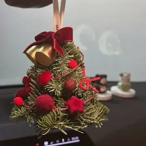 Mini Christmas Tree Pocket Christmas Tree Christmas Tabletop Ornament Christmas Tree Decoration Supplies Home Decor