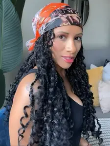 Bohemian Braided Hair Magic Patch, Simple Wear with Hats and Scarves, Fashionable Accessory, Ideal for Stylish