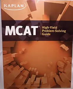 USED Book - Kaplan MCAT High Yield Problem Solving Guide - New Edition for 2016 Test - MM5055F by Partnership with Scientific American (Paperback) - english