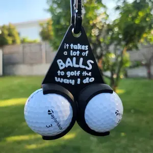New Golf Ball Holder Funny Golf Gifts Hanging Golf Stand