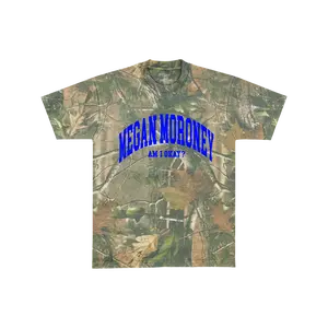 Megan Moroney “Am I Okay?” Camo Graphic Tee, Country Music Fan Shirt, Forest Print Unisex T-Shirt ver 2