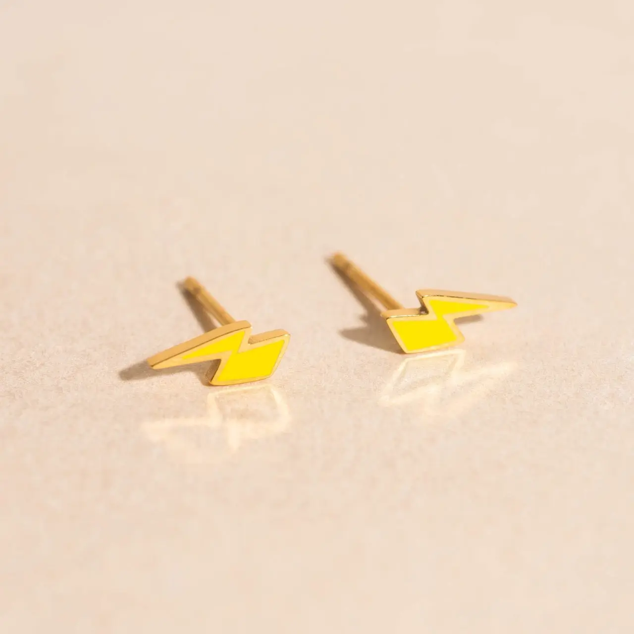 Lightning Mini Stud Earrings