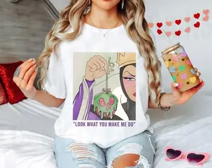 Vintage Villains Evil Queen Shirt, Evil Queen Tee, Family Trip, Wdw Tour, Birthday Gift, Matching Tee, Snow White Tee