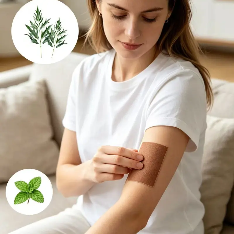 100pcs Natural Heat Patch-Neck, Shoulder, Back, Elbow, Joint, Muscle, Cramps-Moxibustion Vital Energy Heating Pads Penetrate Deep-Fast Acting Packs-Long Lasting Patches