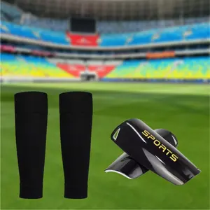 Adult Soccer Sports Set 2-Piece, Ankle Sock Holder, Insertable Shin Guards, Multiple Colors, Ideal for Outdoor Football and Basketball Training