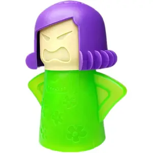 Microwave Steam Cleaner, Microwave Cleaning Device, Just Add Vinegar and Water, Cuts Cleaning Time in Half (Green)