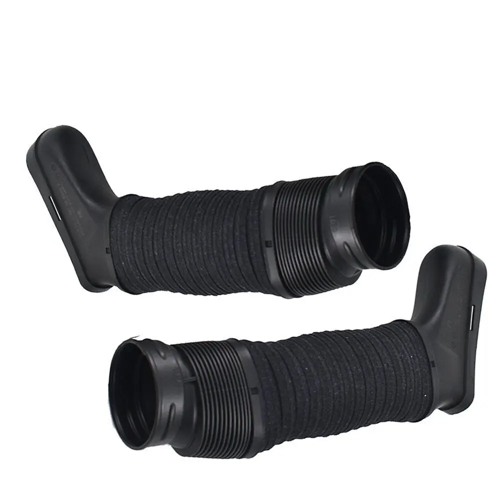 100% Brand New Premium Quality Aftermarket 2PCS Air Intake Duct Hose Pair Set - Left & Right Flexible Tube, Original Fit, Direct Replacement, Easy Installation, Stable Characteristics for Mercedes 2720903582 2720903682