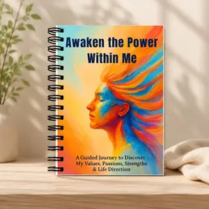 Self-Discovery Journal for Personal Growth, Guide to Values, Passions, Strengths, Life Direction, Clear Action Plan, Self-Cognition Tool