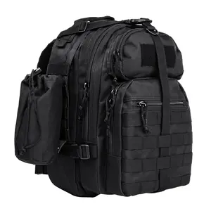Sling Backpack Conceal Carry CCW Compartment -BLACK