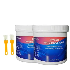 Invisible Waterproof Sealant, 70 oz - Strong Water-Based Adhesive, Tile Grout, for Walls, Windowsills, Roofs, Bathrooms, Indoor and Outdoor Repair, Leak Sealing, Crack Filling, Gap Filler, Coating