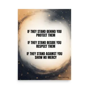 AI Relics The Warrior Spirit Poster Anhur Edition Matte Paper Wall Art Decor Print 18x24 in & 24x36 in High Contrast Design for Home Office Studio or Gaming Setup Fantasy Artistic Ornaments