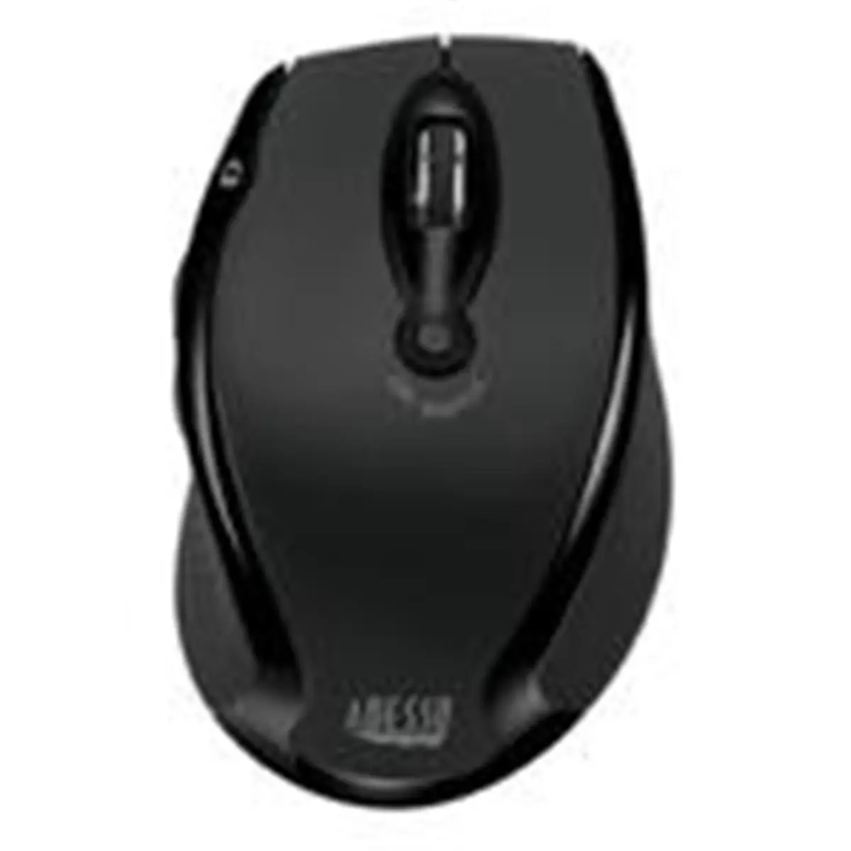 Adesso IMOUSEM20B Authentic High Quality Reliable 2.4Ghz Cable-Free Contoured Ergonomic Optical Mouse, Black (Computer & Office Equipment Accessory)