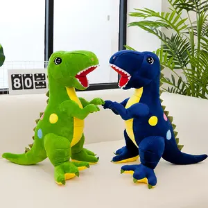 Tyrannosaurus rex plush toys, dinosaur plush toys, sleeping pillows, large cloth dolls, boys' and children's toys