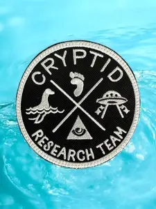 Cryptid Research Team Patch/Cryptozoology Patch