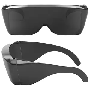 GRINDERPUNCH Cover-Ups Fit Over Sunglasses - Stylish Wrap-Around UV Protection - Perfect to Wear Over Prescription Glasses