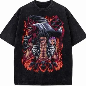 Kenpachi Zaraki vs Yachiru Kusajishi Shirt, Bleach Shirt, Anime Shirt, Vintage T-Shirt D