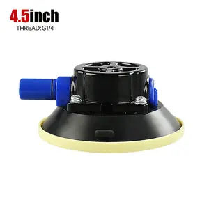 4.5in/6in Vacuum Suction Cup w/Hand Pump - Car Trunk Installer Tool for Auto Repair & DIY - Multi-Surface Lift for Glass/Tile/Stone