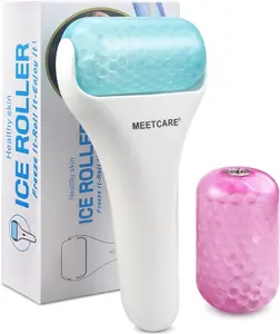 Mute Ice Roller for Face with 2Pcs Roller for Skin Care - Long Cooling Face Massager for Eye Puffiness Relief and Dark Circles - Cold Therapy for Migraines - Shrink Pores,Tighten Skin SHENZHEN IHOME TECHNOLOGY CO.,LTD.